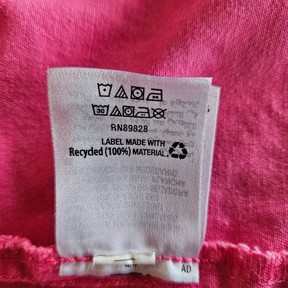 Women's Pink Jean Jacket - Size S - Picture 14 of 16